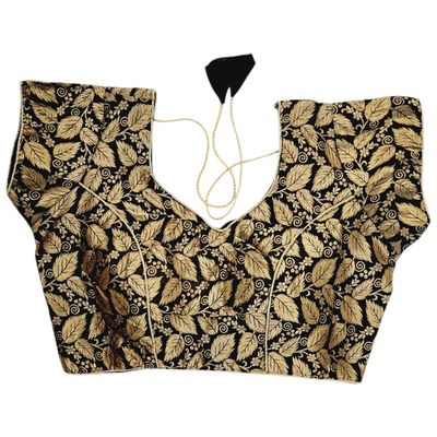 Designer Readymade Blouse AE - BLACK 9