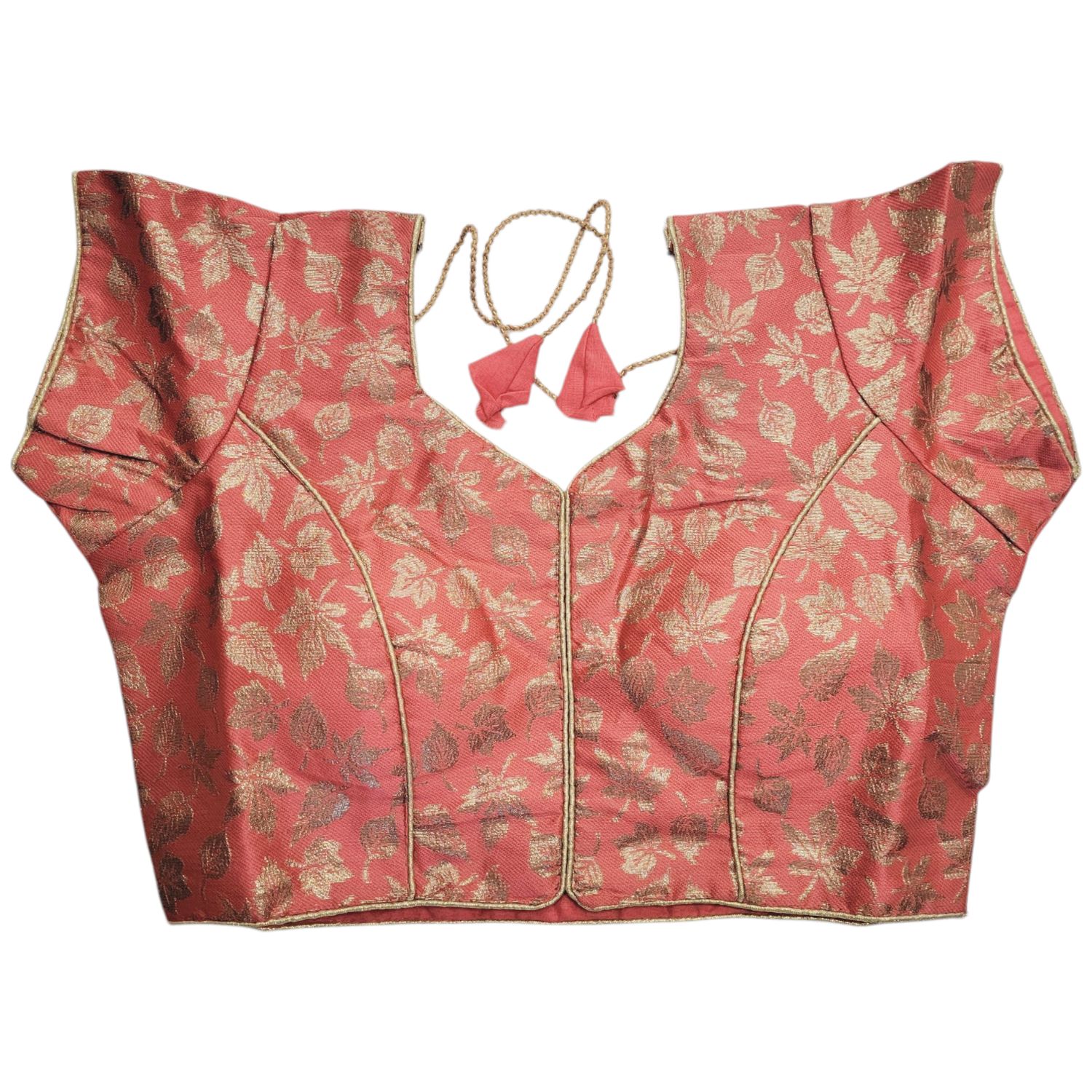 Designer Readymade Blouse AJ - PINK / CORAL 3