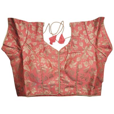 Designer Readymade Blouse AJ - PINK / CORAL 3
