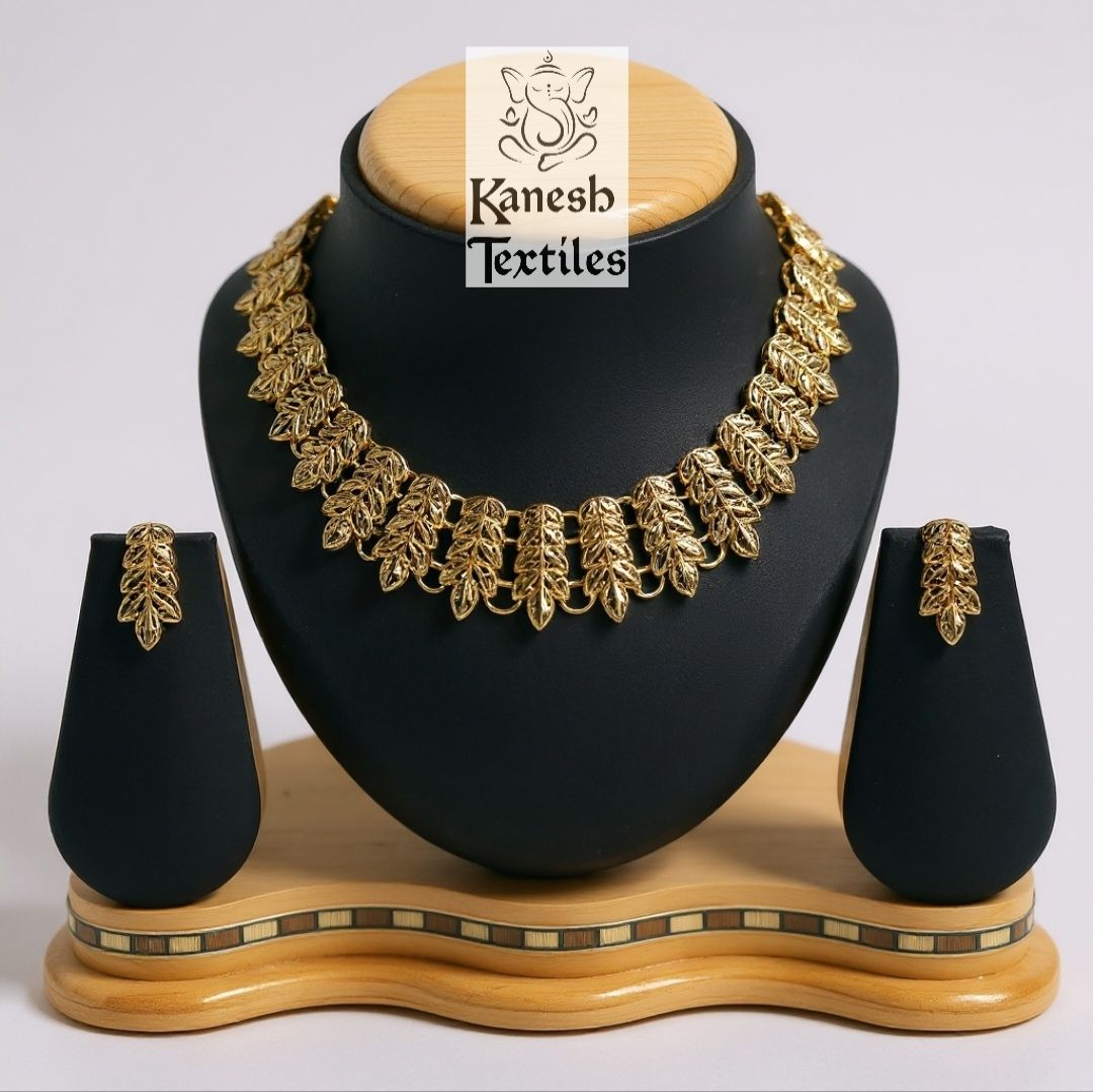 Gold Plated Necklace Set - Neela