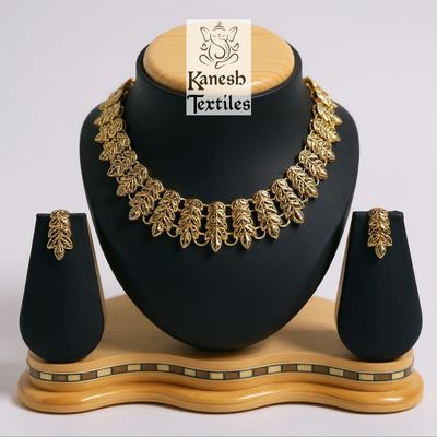 Gold Plated Necklace Set - Neela