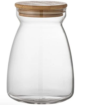Glass Jar with Bamboo Lid (42oz)