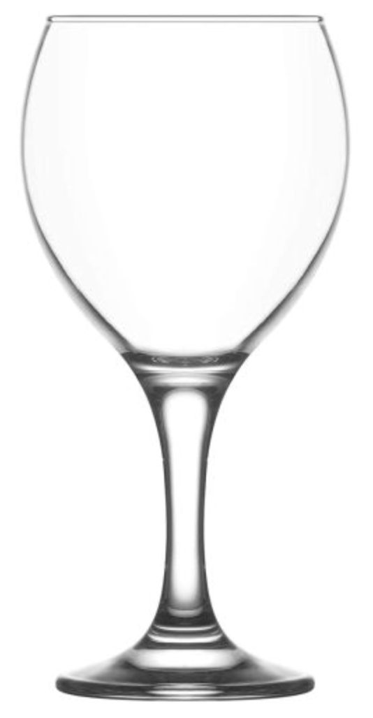 Misket Wine &amp; Water Glasses 12oz (6cp/cs)