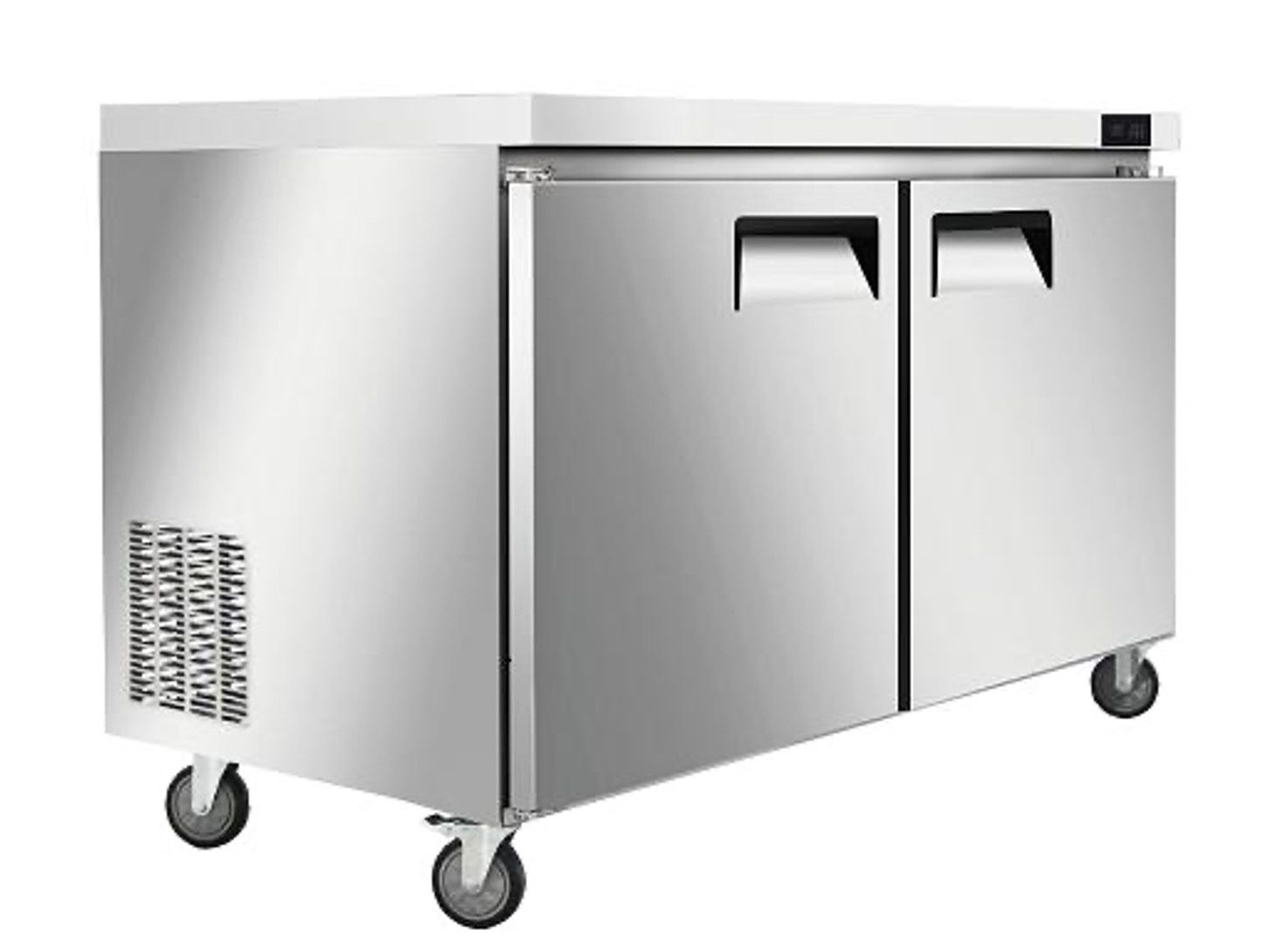 Refrigerated Undercounter 48&quot;, Solid Two Doors - Chiller