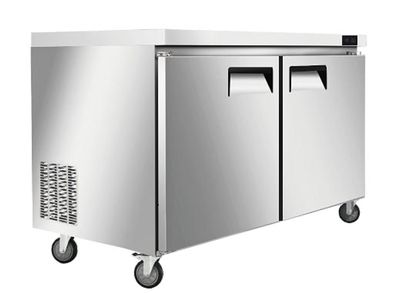 Refrigerated Undercounter 48&quot;, Solid Two Doors - Chiller