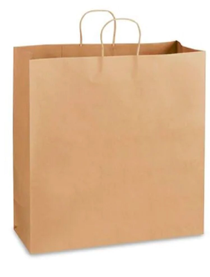 Kraft Bag 40W x 15G x 32H (cm) - 250 in Case