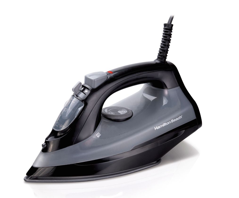 Hamilton Beach Steam Iron with Extra-Glide™ Soleplate