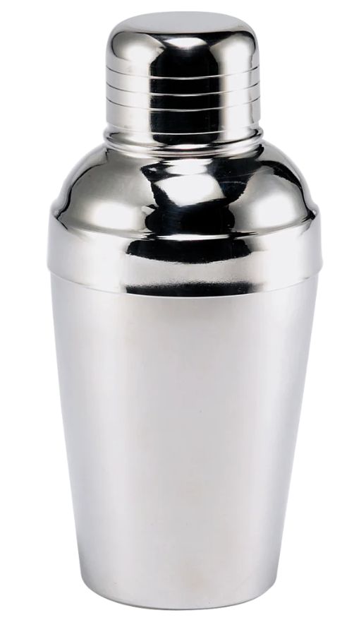 Cocktail Shaker w/strainer &amp; Cup (8oz)