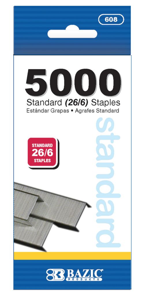 Staples 5000 Ct. Standard (26/6)