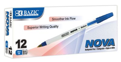 Nova Blue Color Stick pen (12Box)