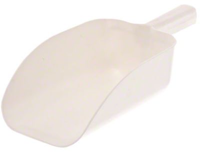Super Scoop 64oz Plastic, White