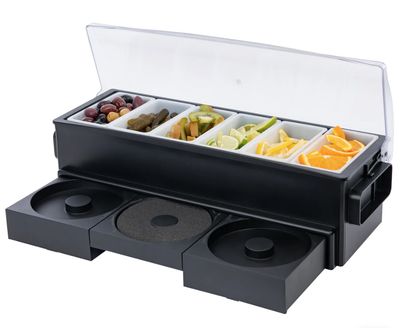 All-In-One Condiment Holder - 6 Inserts