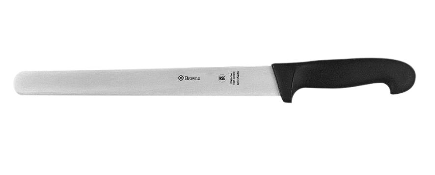 Slicer Knife w/Black Handle (25cm)