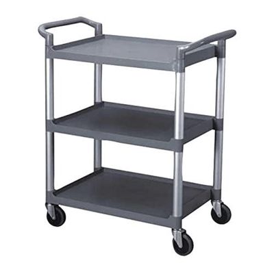 Bussing Cart, 3 Shelf - Grey