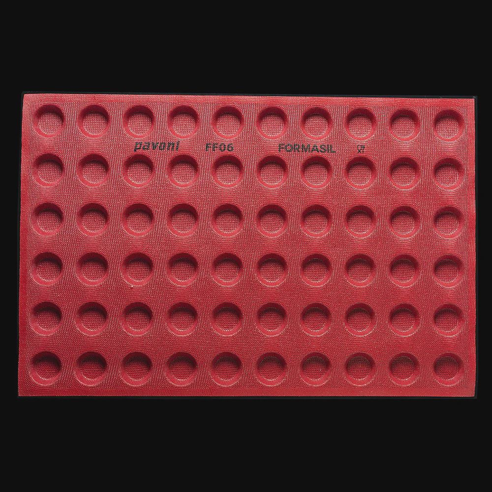 Silicone Mould - 60 Indents 600 x 400 mm  - FORMASIL - Micro Perforated