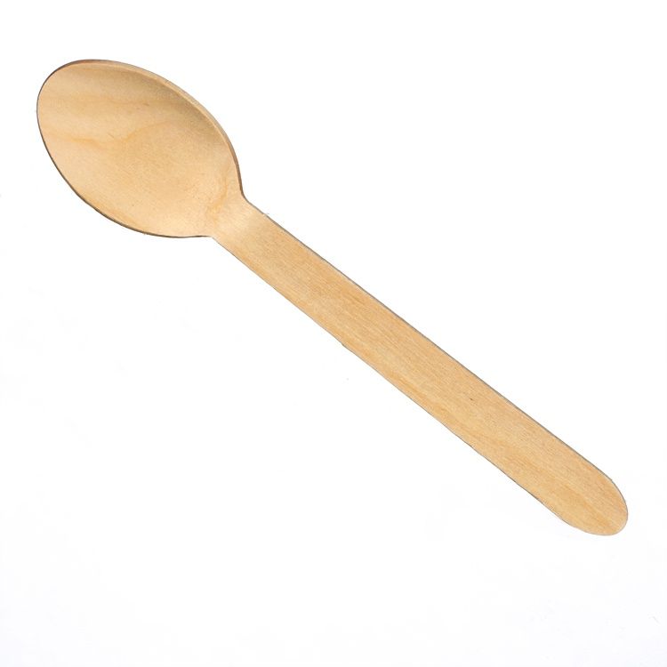 Wooden Cutlery Spoon 25 PC