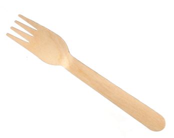 Wooden Cutlery Fork 25 PC