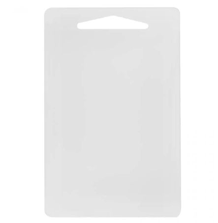 Cutting Board, 15.24cm x 25.4cm x 0.95cm - White