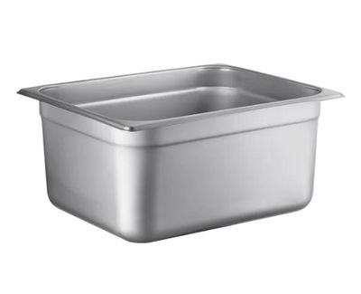 Pans - Half Size 6&quot; Deep - 22 Gauge - Anti Jam