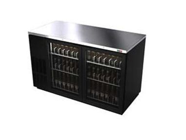 Fagor FBB-59G-N, Refrigerated Back Bar Cooler, 2 door glass