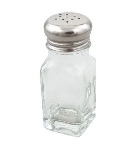Square Salt &amp; Pepper Shaker 2oz