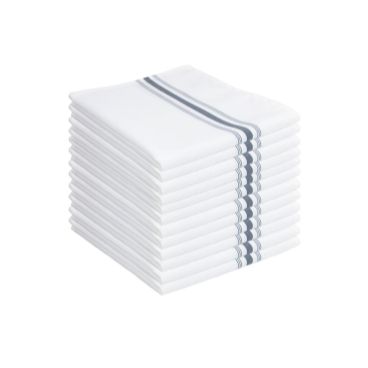 Bistro Napkin Grey Stripe - Napkins