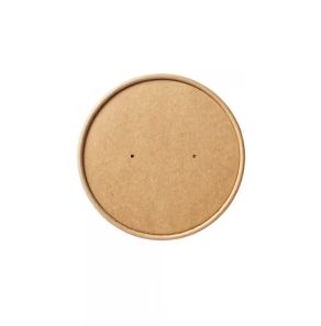 Lids for Soup Containers Kraft Paper (32oz)
