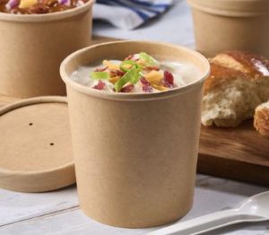 Soup Containers Kraft Paper (16oz)
