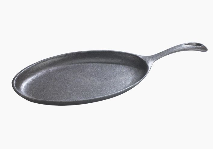 Cast Iron Oval Platter, 9 1/2 x 7&quot;, Not Pre-Seasoned