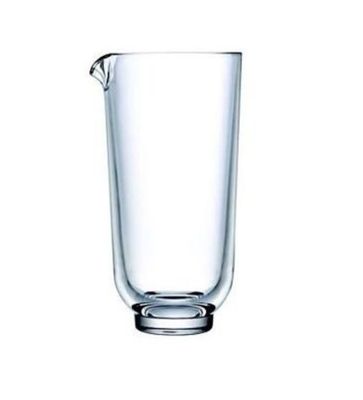 NUDE, Hepburn Lead-Free Crystal Mixing Glass – 22 oz, (190mm H.)