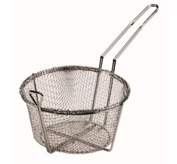 Mesh Fry Basket, Nickel-Plated Steel - (8,5 Inch)