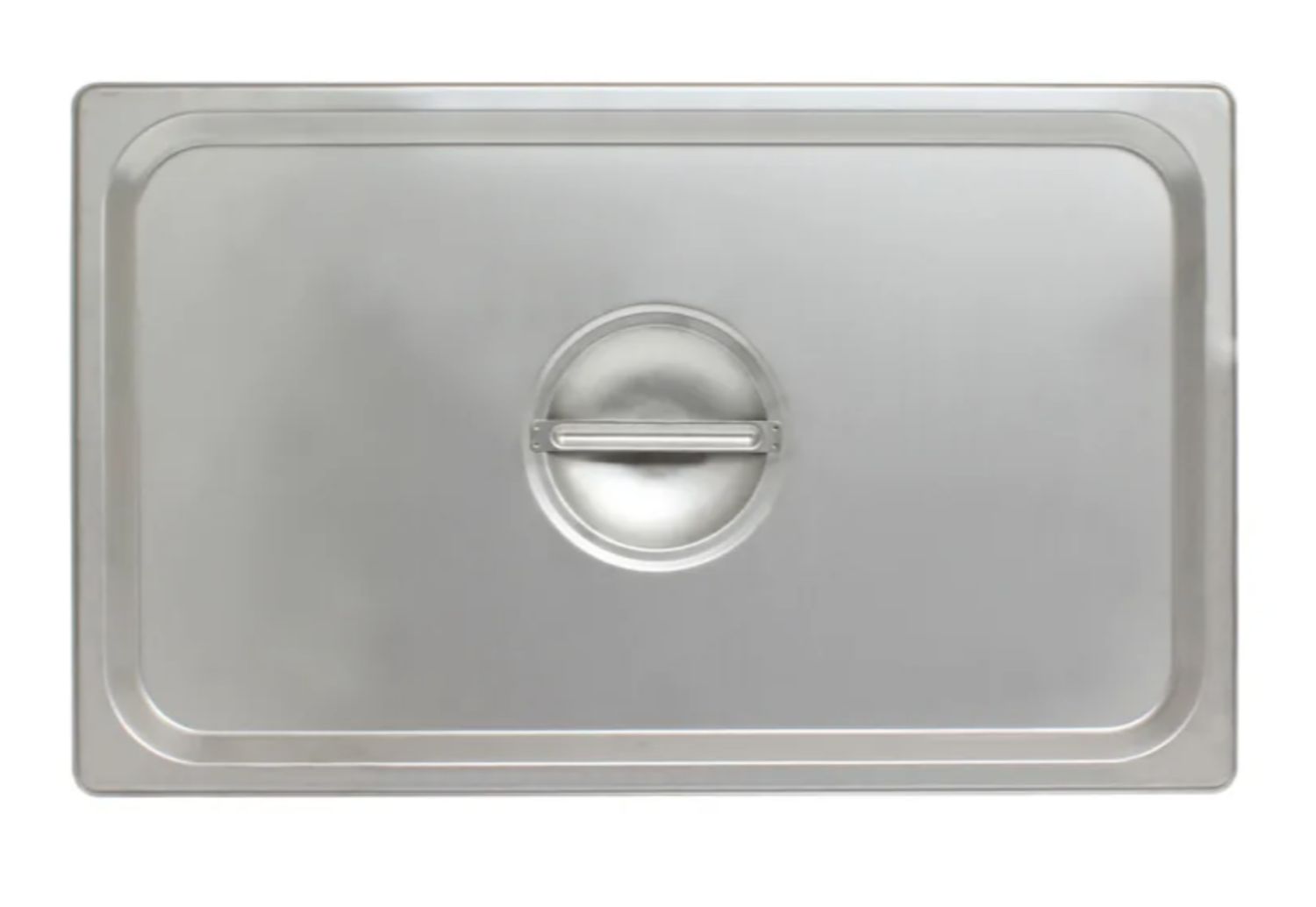Full Size Steam Pan Cover – Heavy-Duty w/ Integrated Handle (SS)