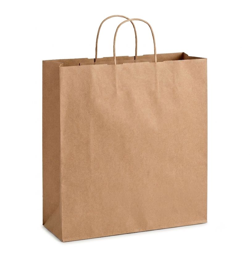 Kraft Bag, Extra Large Tall – 46×18×43cm – 200 Units per Case