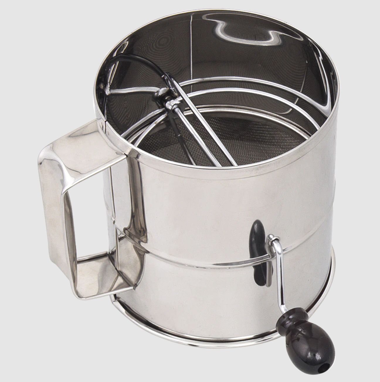 Rotary Flour Sifter, 8 Cup