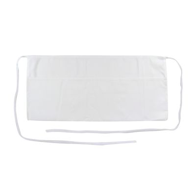 Waist Apron – White, 26"x12"