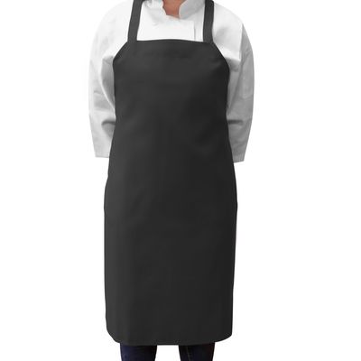 Bib Apron Black, 30"×33"