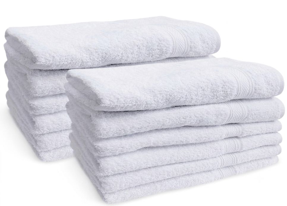 Bath Towel, White (25"x54") - Each