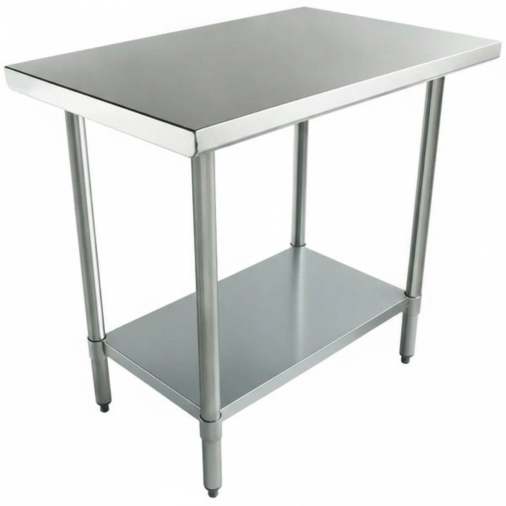 Worktable – Flat Top 30" X 36" X 35 - SS