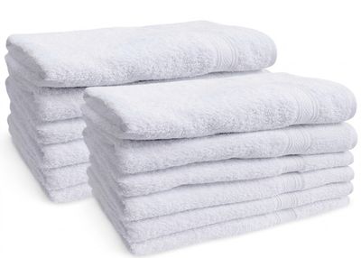 Bath Mats, White (22"x32")