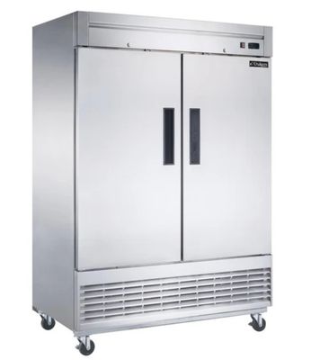 Reach In 55", Solid Two Door - Refrigerator