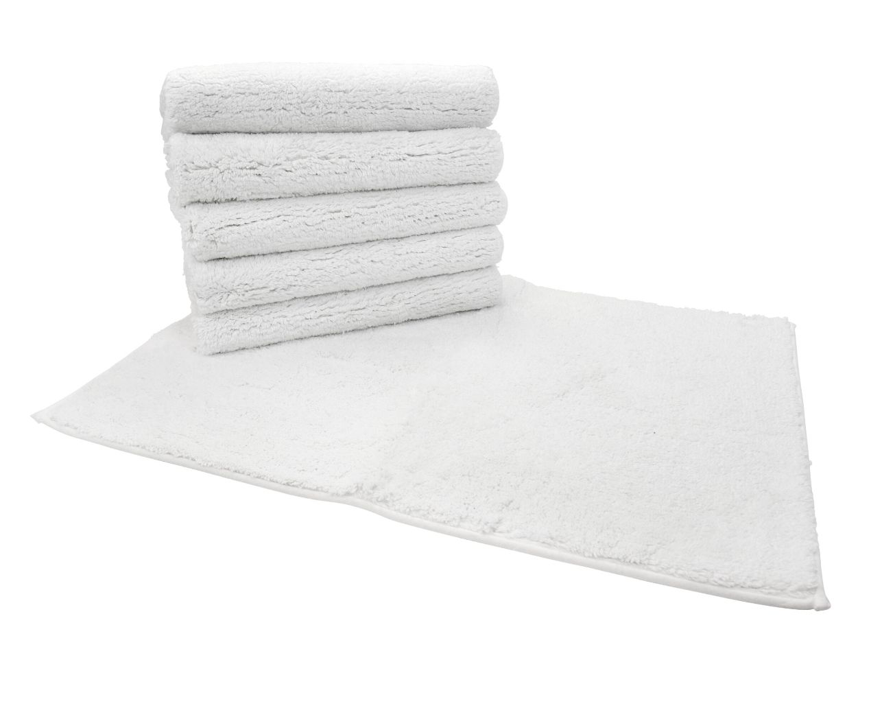 Bath Mat, White (22"x34")