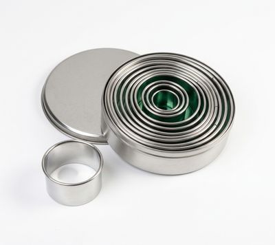 Cookie Cutter, Circle - 12 Piece
