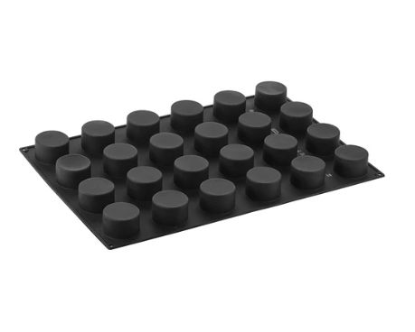 Silicone Mould - Cilindro Ø65mm H40mm, 24 indents, vol.130 ml