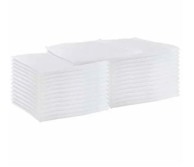 Napkin - White, 20"×20" - Pack of 25