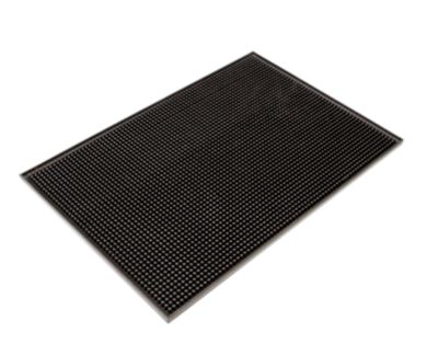 Bar Service Mat, 12"×18" - Brown