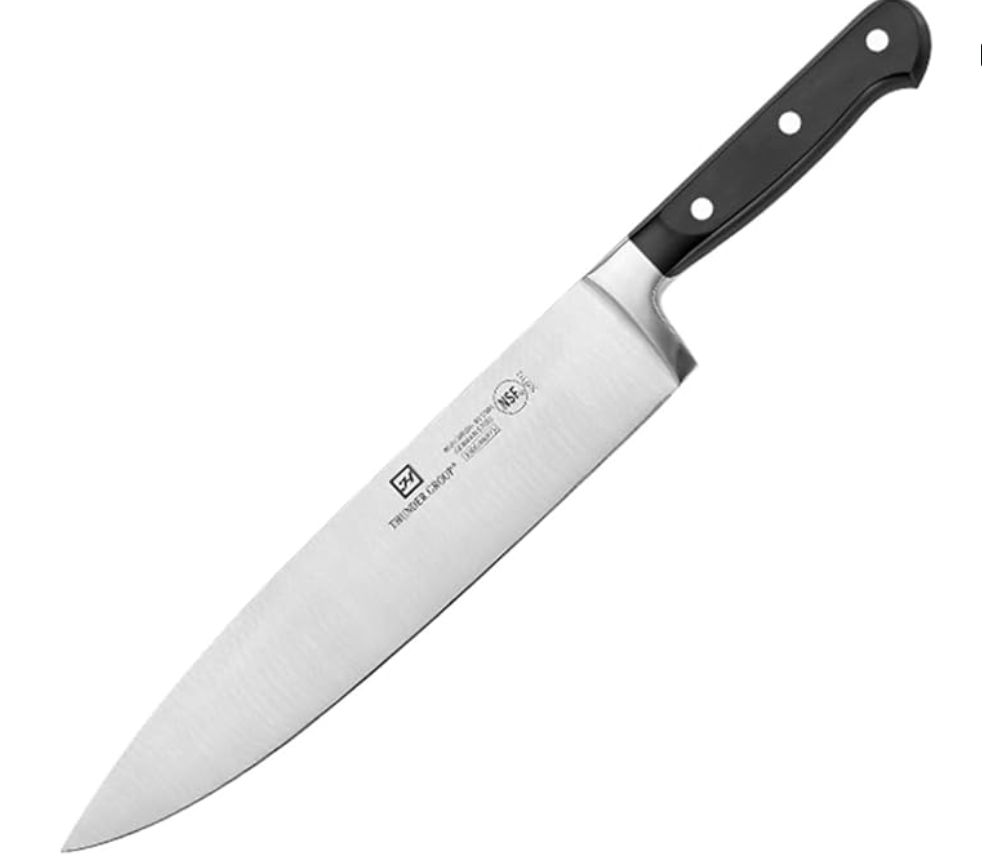 Chef's Knife, 10" Blad, Forged German Steel