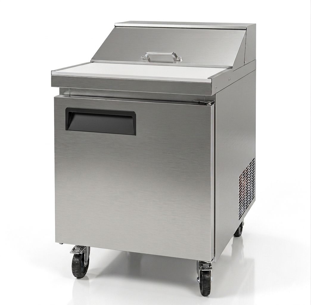 Preparation Station 27" - One Doors, (Includes 8 Pans)