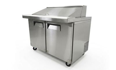 Preparation Station 48" - Two Doors, (Includes 18 Pans)