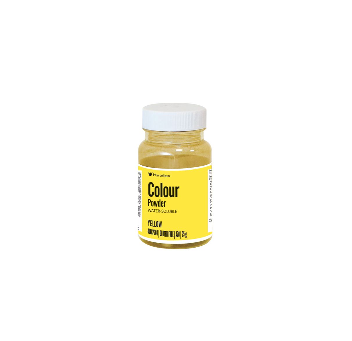 Colour Powder, Water-Soluble - Yellow - 25g