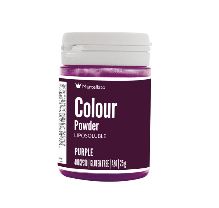 Colour Powder, Fat-Soluble - Purple - 25g